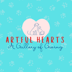 Artful Hearts: A Gallery of Giving - logo